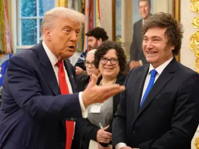 Trump y Milei firmaron un acuerdo de magnitud in�dita. (Foto: archivo web)
