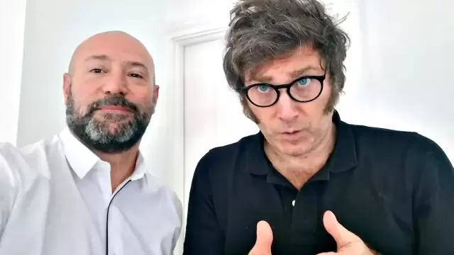 Spagnuolo y Milei
