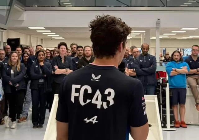 Alpine comparti� un emotivo momento que tuvo a Colapinto como protagonista.