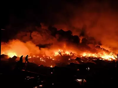 Incendio en Ezeiza.