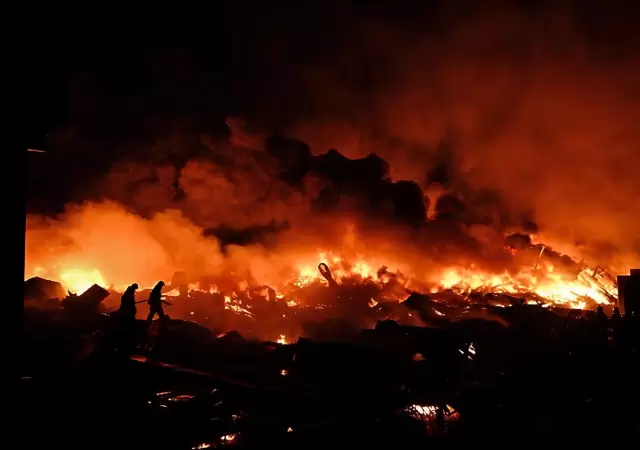 Incendio en Ezeiza.