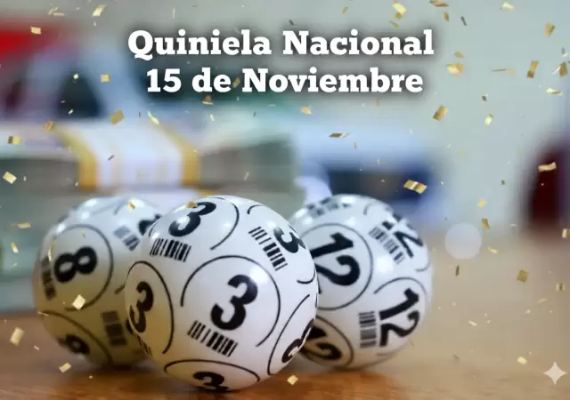 Quiniela Nacional del 15 de noviembre