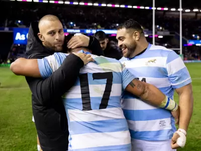 Los Pumas y la emocin por un triunfazo