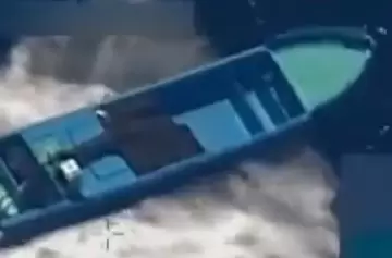 Presunta narcolancha