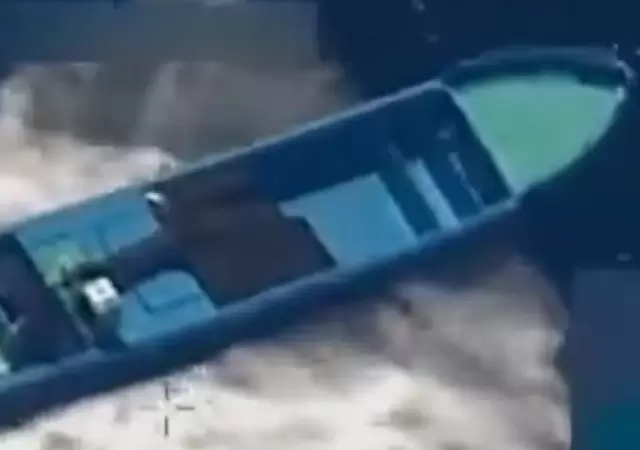 Presunta narcolancha