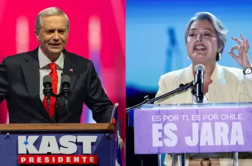 Ambos candidatos fueron los ms votados en Chile