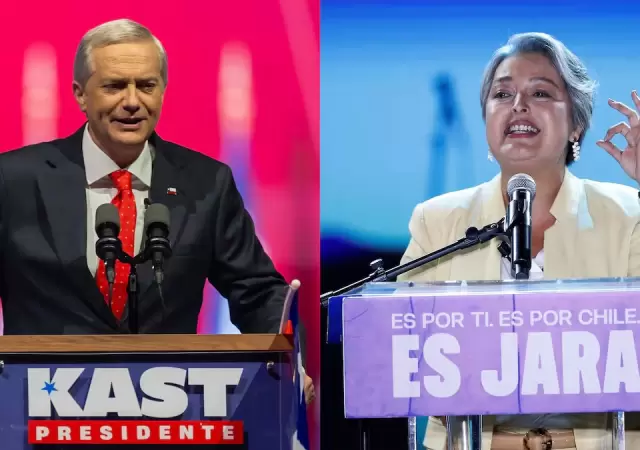 Ambos candidatos fueron los ms votados en Chile