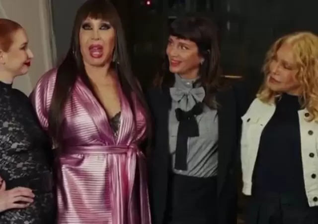 Griselda Siciliani, en una de las primeras imgenes de su caracterizacin como Moria Casn para la prxima serie biogrfica de la diva.