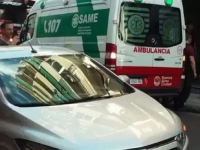 Los m�dicos del SAME realizaron maniobras de reanimaci�n cardiopulmonar y trasladaron al peque�o al Hospital Teodoro �lvarez.
