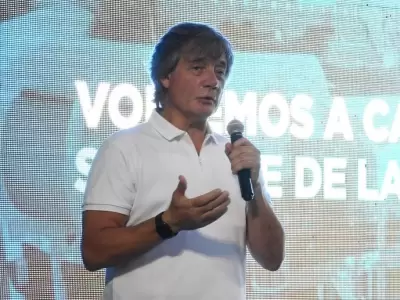 Alejandro Chapini y su palabra tras el descenso.