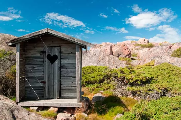 Retrete al aire libre utilizado en �reas rurales. (Foto: web)