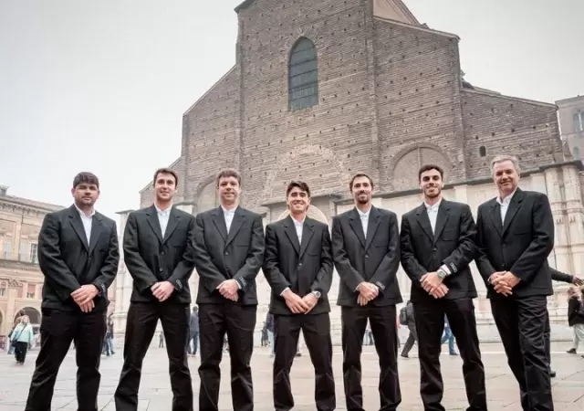 El equipo argentino listo para el choque contra los teutones