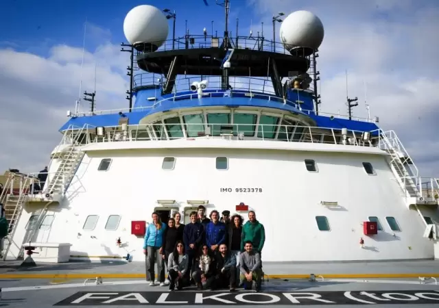 La nueva campana del buque de investigacion falkor promete marcar un antes y un despues en la oceanografia nacional.