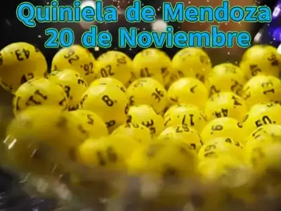 Quiniela de Mendoza del 20 de noviembre