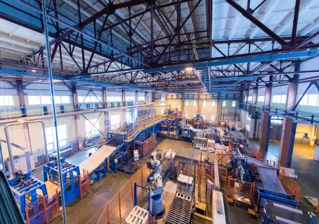 Actividad industrial en baja
