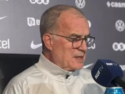 Marcelo Bielsa, entrenador de Uruguay