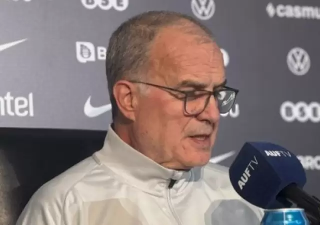 Marcelo Bielsa, entrenador de Uruguay
