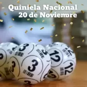 Quiniela Nacional (Ciudad): Todos los resultados de hoy, jueves 20 de noviembre de 2025