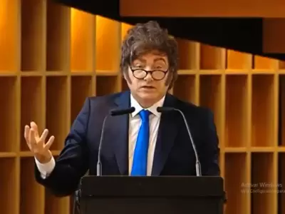El presidente Milei
