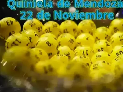 Quiniela de Mendoza, 22 de noviembre.