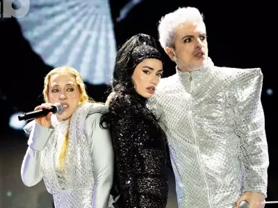 Lali sorprendi� en el show de Miranda!