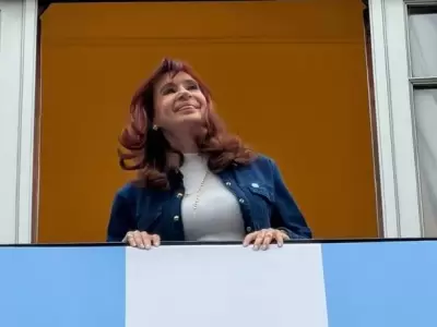 Cristina envi� un audio que se difundi� este domingo