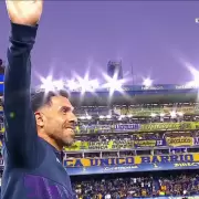 El reencuentro m�s esperado: la emoci�n de Tevez al pisar La Bombonera como DT de Talleres