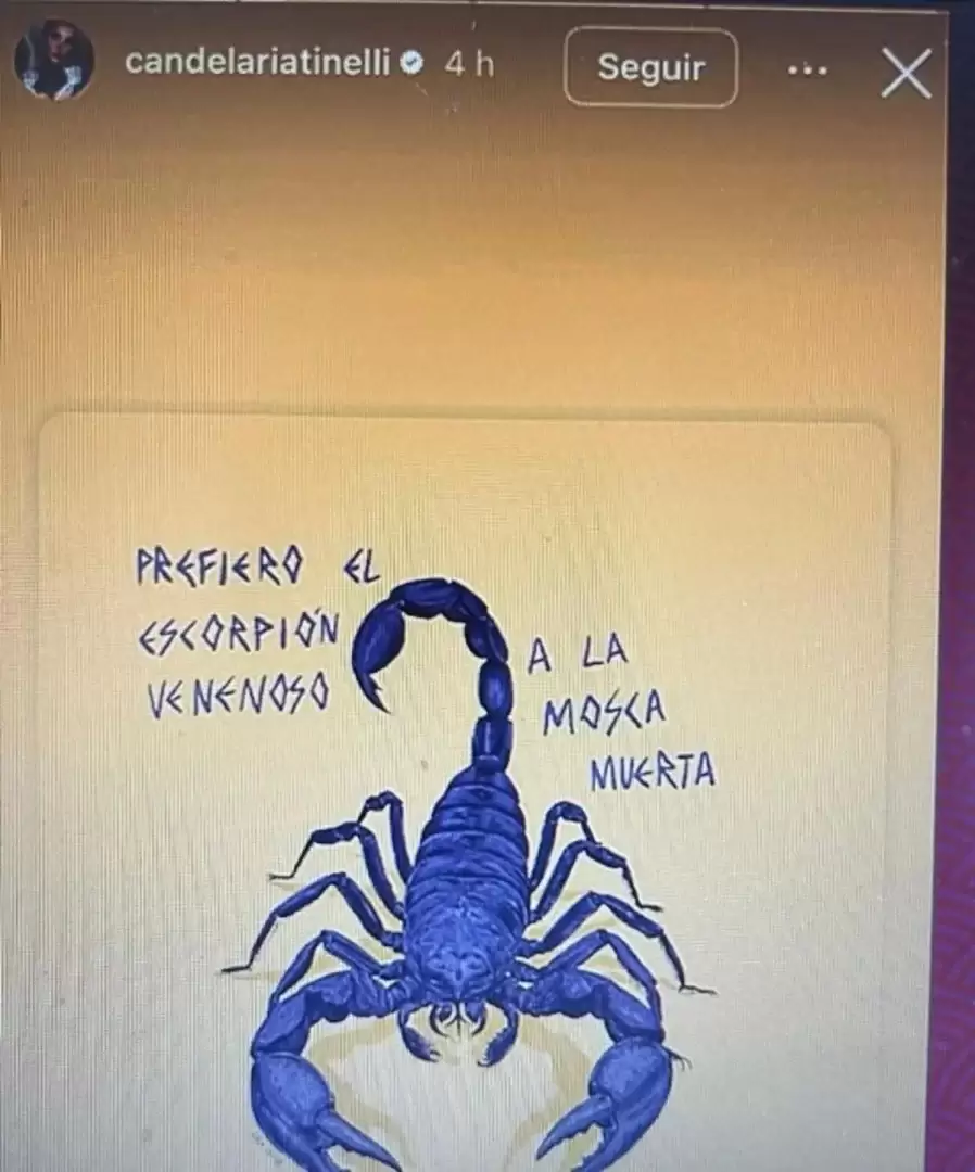 Mensaje de cumplea�os para Juana Tinelli.