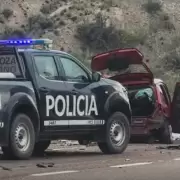 Tragedia en Alta Montaña: un choque frontal dejó un muerto y dos heridos graves