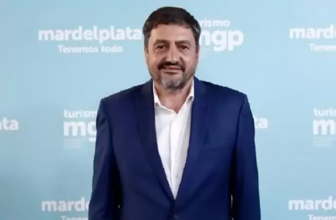 Bernardo Mart�n, presidente del Ente de Turismo y Cultura de Mar del Plata.