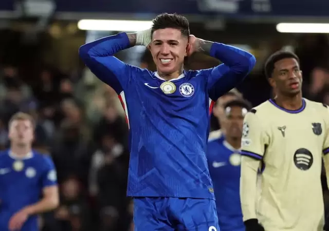 Enzo Fern�ndez, figura del Chelsea.