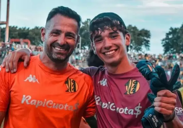 Padre e hijo. Los Carranza