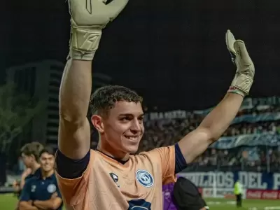Nicol�s Bolcato en un gran momento.