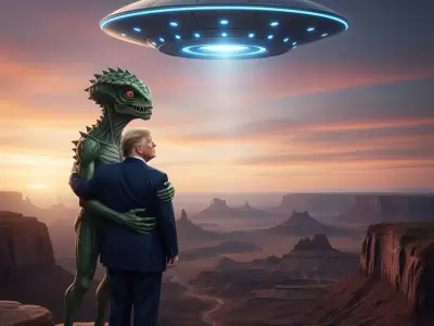 El presidente Trump, seg�n el documental, "tom� conciencia de los hechos b�sicos" sobre la vida no humana y podr�a revelarlo al mundo.