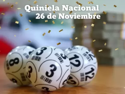 Quiniela Nacional del 26 de noviembre