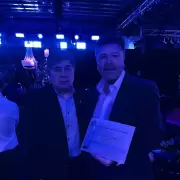 Orgullo mendocino: distinguen a Damián Reyes en los Premios Alumni