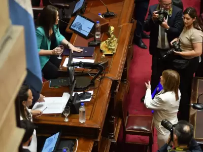 Bullrich y Villarruel en el Senado