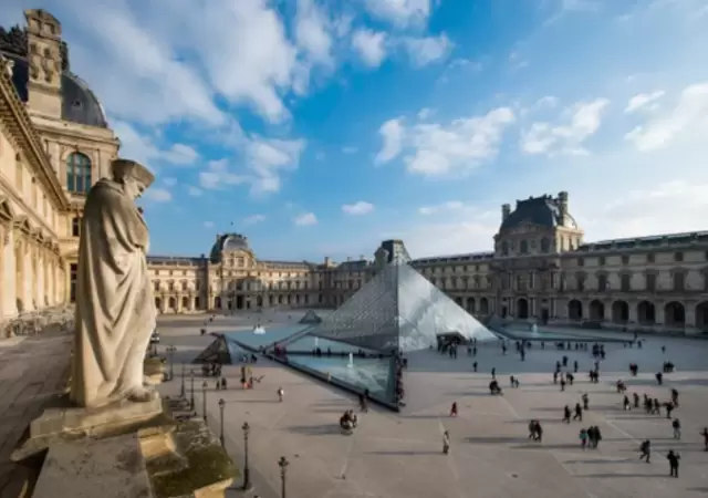 EL Museo del Louvre, una postal parisina.