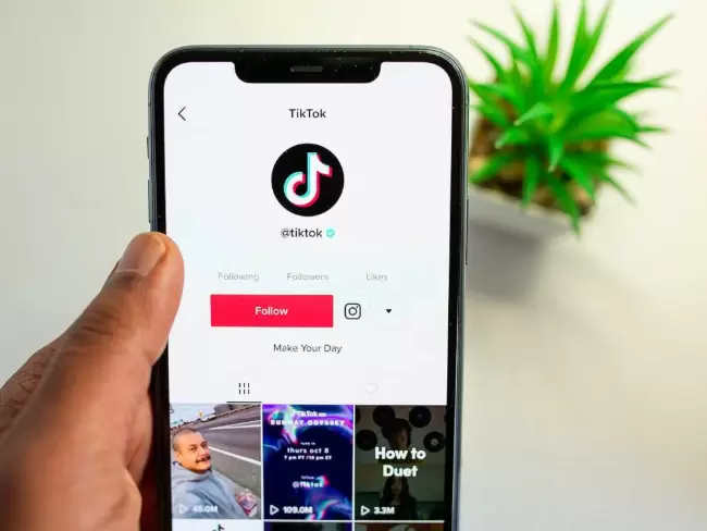 Aplicaci�n Tiktok