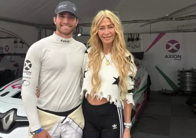 Cris Morena pas� el fin de semana en Mendoza junto a su nieto Valent�n Yankelevich.