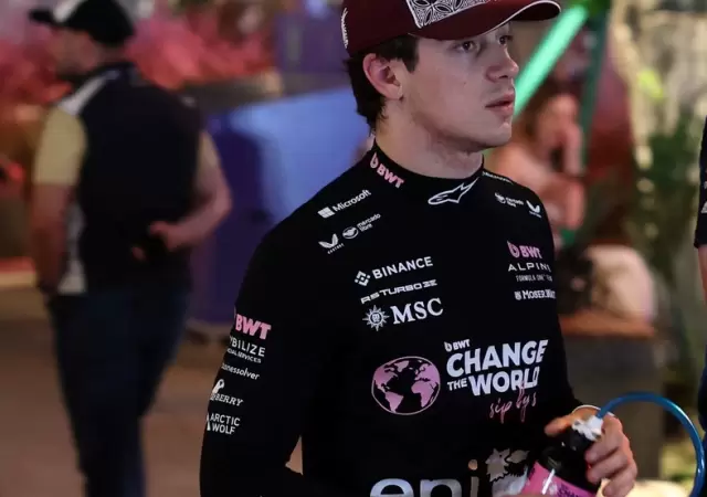 Franco Colapinto en Qatar.