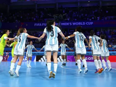 Argentina gole� a Colombia y est� en semis del Mundial de femenino de Futsal.
