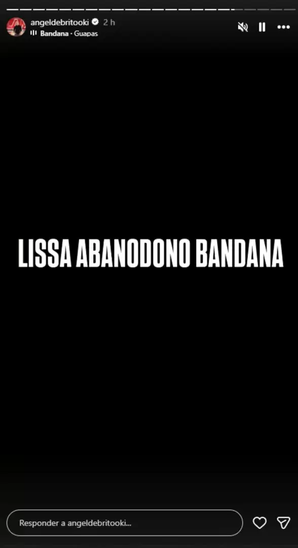 Una integrante se fue de Bandana.