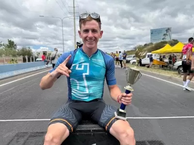 El ciclista representante de San Carlos