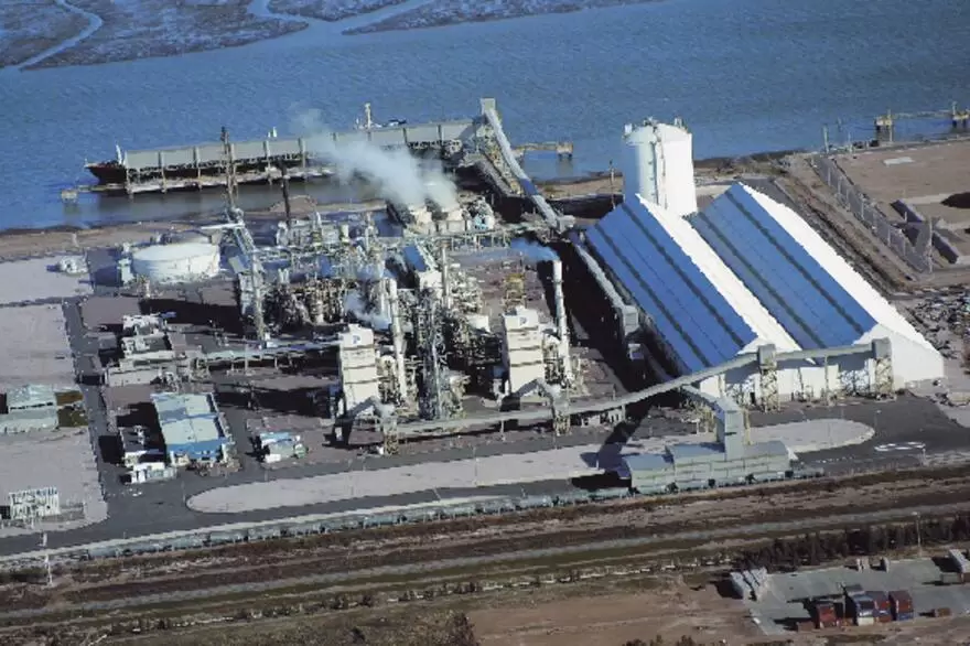 Planta de Profertil en Bah�a Blanca.
