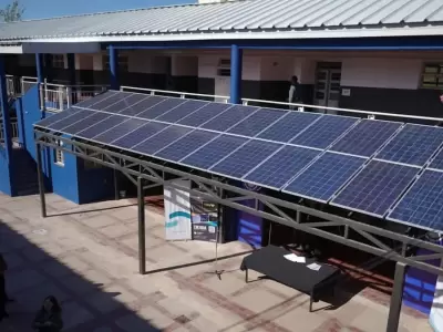 El proyecto finalizar� el pr�ximo a�o con la instalaci�n de 80 paneles solares m�s en 80 escuelas.