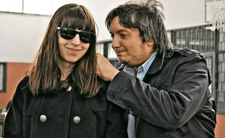 M�ximo y Florencia Kirchner