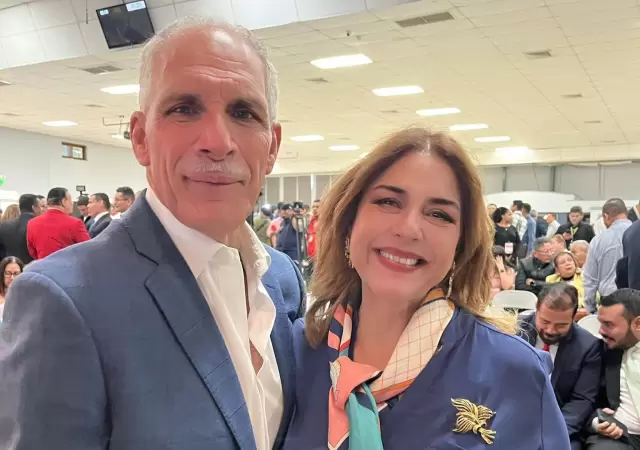 Fabiola Rosa y Nasry Asfura