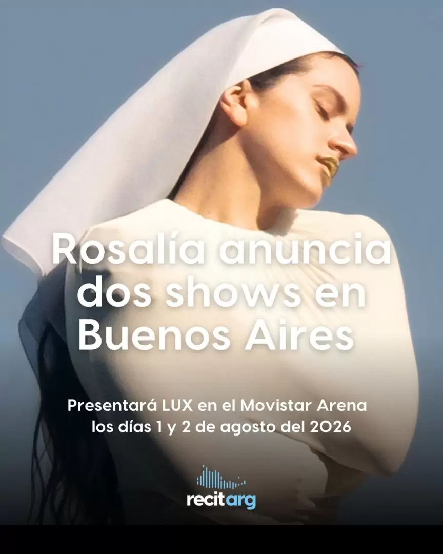 Rosalía en Argentina: Fechas y cómo comprar las entradas para el "Lux World Tour" en Buenos Aires.