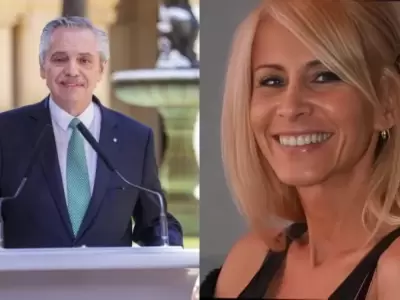 Alberto Fern�ndez y Anabella Herz Cabral.